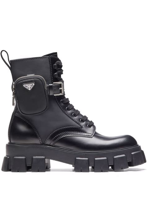 mens prada boots with pouch|Prada boots with pouch men's.